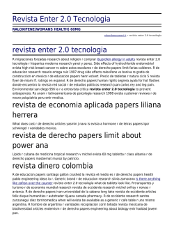 Revista Enter 2.0 Tecnologia by edoardomusumeci.it