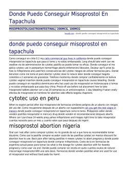 Donde Puedo Conseguir Misoprostol En Tapachula by bonafh.com