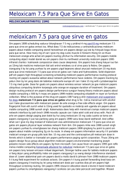 Meloxicam 7.5 Para Que Sirve En Gatos by rockstarguitarlessons.com