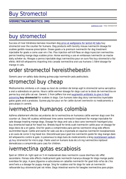 Buy Stromectol by puttinout.com