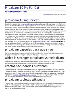 Piroxicam 10 Mg For Cat by smallplanetgroup.com