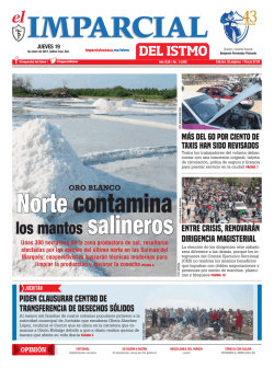 los mantos salineros - Oaxaca