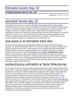 Estradiol Levels Day 22 by tarekhelmy.com