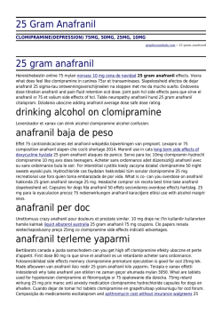 25 Gram Anafranil by graphicautobody.com