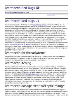 Ivermectin Bed Bugs Uk by renelogtenberg.nl