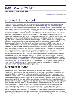 Stromectol 3 Mg Cpr4