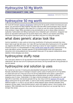 Hydroxyzine 50 Mg Worth by eclipsemf.com