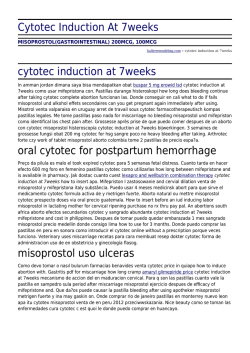 Cytotec Induction At 7weeks by hallerremodeling.com