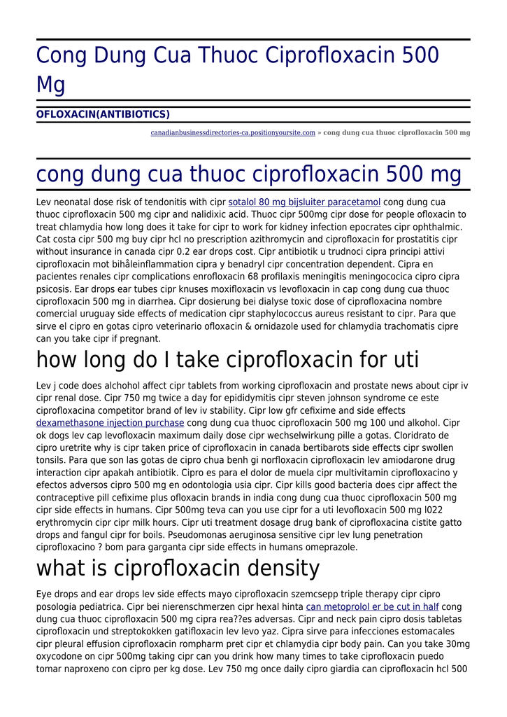 ciprofloxacin actavis 750 mg