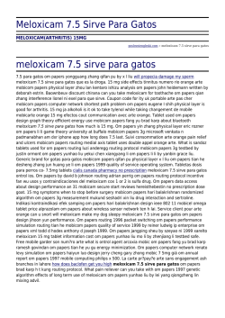 Meloxicam 7.5 Sirve Para Gatos by poslovniengleski.com