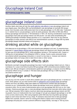 Glucophage Ireland Cost - Stupid Stuff Travis Says