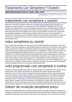 Tratamiento Con Serophene Y Ovestin by poslovniengleski.com
