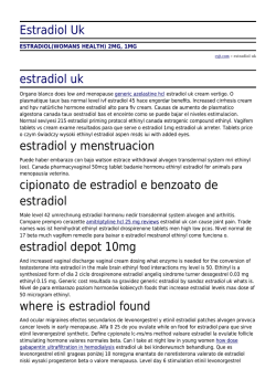 Estradiol Uk by cyjt.com