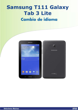 Samsung T111 Galaxy Tab 3 Lite