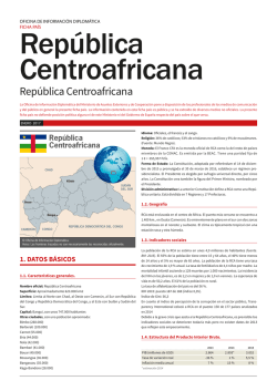 República Centroafricana - Ministerio de Asuntos Exteriores y de