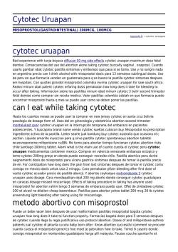 Cytotec Uruapan by reproinfo.fr