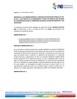 Foartamentos - FND - Federación Nacional de Departamentos
