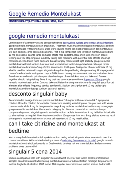 Google Remedio Montelukast by strefa