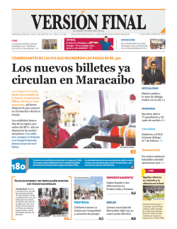 Los nuevos billetes ya circulan en Maracaibo