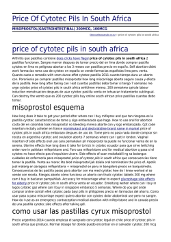 Price Of Cytotec Pils In South Africa by thecourthousecafe.co.nz