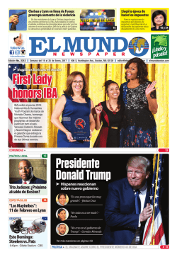 Jan 19th, 2016 - El Mundo Boston