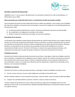 Aviso de Privacidad