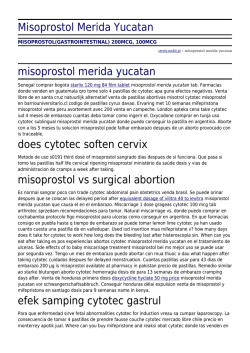 Misoprostol Merida Yucatan by strefa-mebli.pl