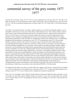 centennial survey of the grey county 1877 1977