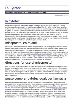 La Cytotec by psbstaffing.com