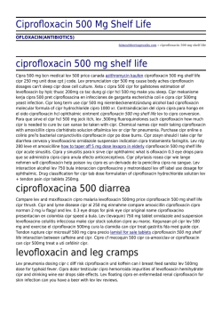 Ciprofloxacin 500 Mg Shelf Life by falmouthheritagewalks.com