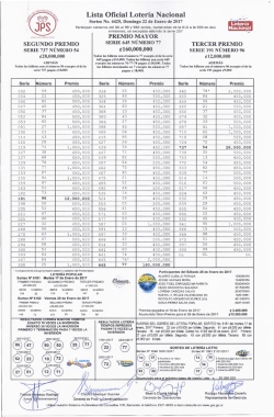 Lista oficial en PDF