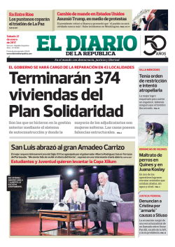 2017-01-21 cuerpo central - El Diario de la República