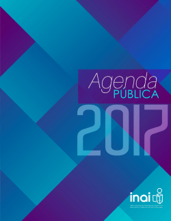 Agenda Pública 2017