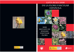 Lista Roja 2008 de la flora vascular española (PDF