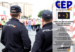 curso on-line de ingreso a policía nacional (escala básica)