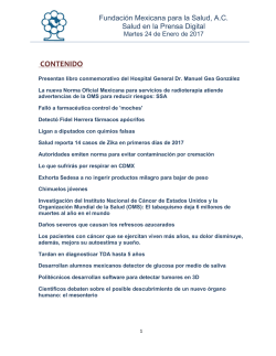 CONTENIDO - Fundación Mexicana para la Salud AC