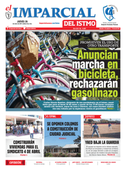 del istmo - Imparcial Oaxaca