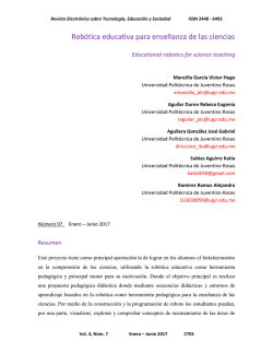 Descargar este archivo PDF - Revista Electrónica sobre Tecnología