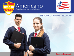 Cartilla Informativa 2017 - Colegio Americano Miraflores