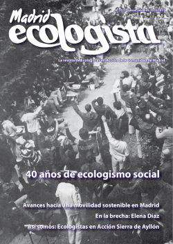 Madrid Ecologista nº 35