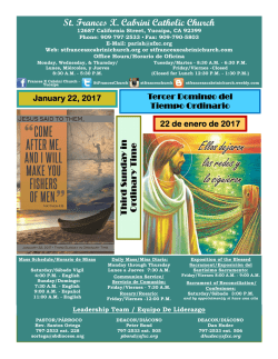 22 de enero de 2017 - St. Frances X. Cabrini Church