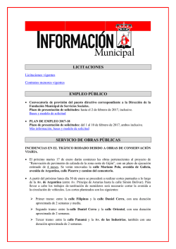 Columna Información Municipal