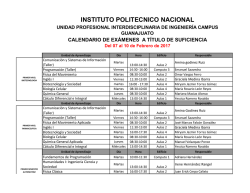 instituto politecnico nacional