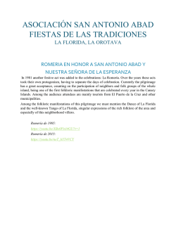 Read more - Asociación San Antonio Abad Fiestas de las