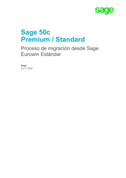 Sage 50c Premium / Standard