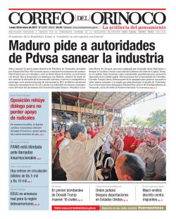 Descargar PDF - Correo del Orinoco