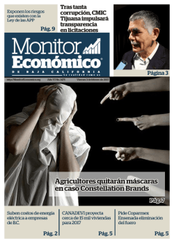 Agricultores quitarán máscaras en caso Constellation Brands