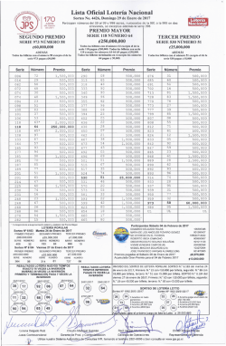 Lista oficial en PDF