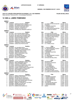Series 2&ordf; jornada