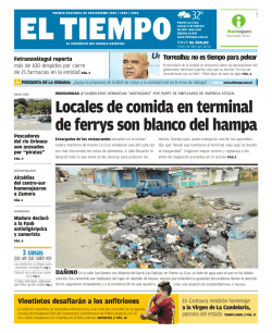 Locales de comida en terminal de ferrys son blanco del